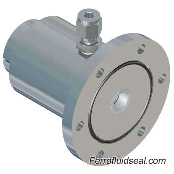 Ferrotec Feedthrough Model HFL-012-MN Ferrofluidic Part Number 133589